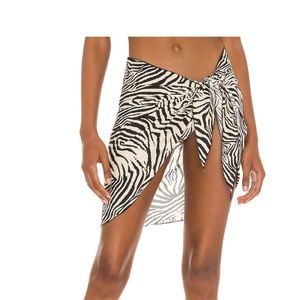 Montce Swim Short Sarong - Zebra
